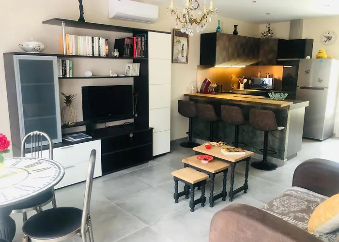 T2 Aile De Villa Et Spa-Jacuzzi Prive Et Illimite Et Plateau D\'Acceuil Offert!